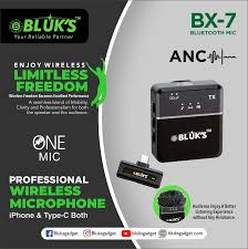 BLUKS BX 7 WIRELESS MIC