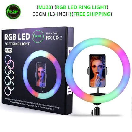 RINGLIGHT 33CM RGB