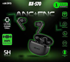 BLUKS BX570 WIRELESS AIRBUDS WITH ENC&ANC