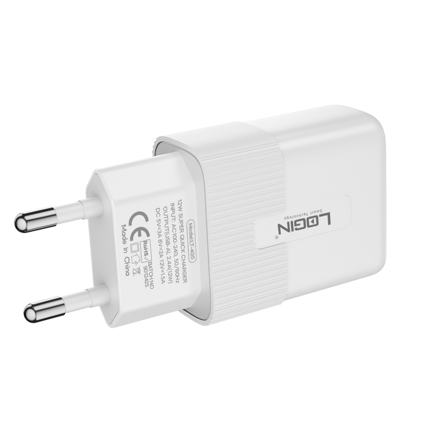 LOGIN L 400 2.4A MICRO CHARGER
